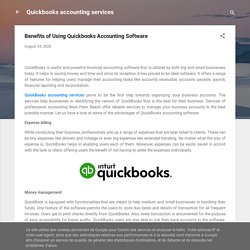 Benefits of Using Quickbooks Accounting Software