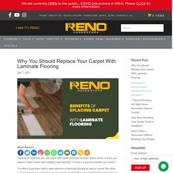 Benefits of Replacing Carpet with Laminate Flooring