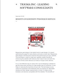 Top 6 Benefits Of A Responsive Web Design