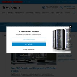 Top SEO Benefits of Responsive Website Design