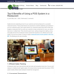 Top 6 Benefits of Using a POS System in a Restaurant - PlazSales