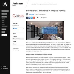 Benefits of BIM for Retailers in 3D Space Planning