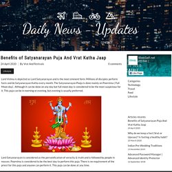 Benefits of Satyanarayan Puja And Vrat Katha Jaap