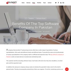 Benefits of the Top Software Company in Pakistan