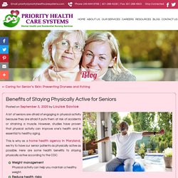 Benefits of Staying Physically Active for Seniors