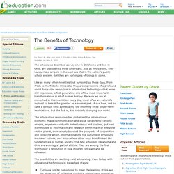 The Benefits of Technology