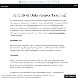 Benefits of Data Science Training – bitaacademy