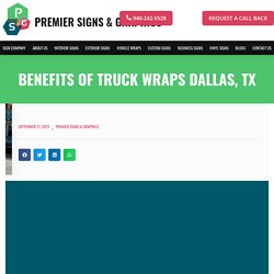 Know the Benefits of Truck Wraps Dallas, TX