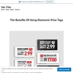 The Benefits Of Using Electronic Price Tags – Site Title