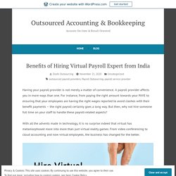 Hire Virtual Payroll Specialist from India