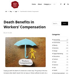 Death Benefits in Workers' Compensation