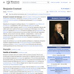 Benjamin Constant - WIKIPÉDIA