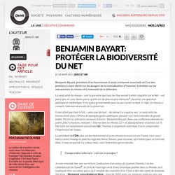Benjamin Bayart: protéger la biodiversité du Net