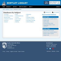 Bentley Library