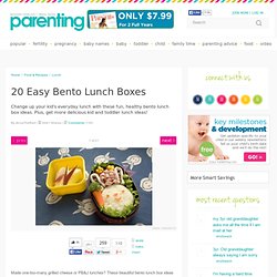 Bento Lunch Boxes - Healthy Lunch Ideas for Kids