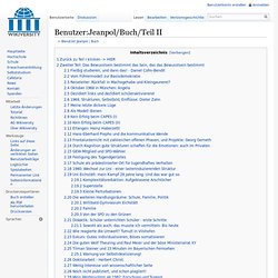 Benutzer:Jeanpol/Buch/Teil II – Wikiversity