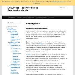 WordPress Benutzerhandbuch
