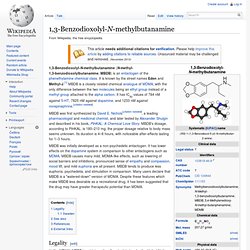 Methylbenzodioxolylbutanamine