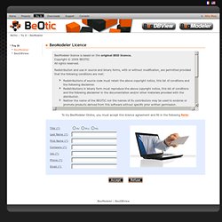 BeOtic | BeoModeler Online