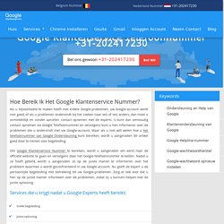 Hoe Bereik Ik Het Google Klantenservice Nummer?