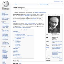 Henri Bergson