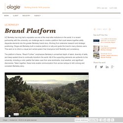 UC Berkeley Brand Platform