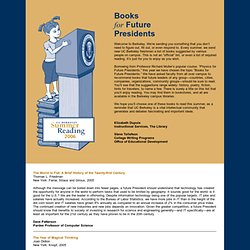 UC Berkeley Summer Reading 2006 - StumbleUpon