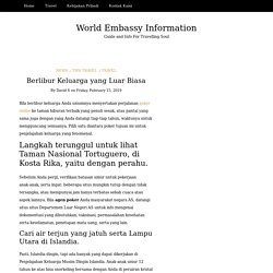 World Embassy Information