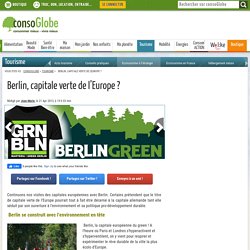 Berlin, capitale verte de l'Europe ?
