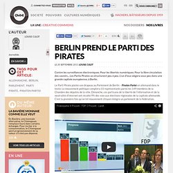 Berlin prend le parti des pirates