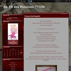 Trousse berlingotte - Créations & réalisations de Dame Domdom