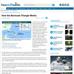How the Bermuda Triangle Works