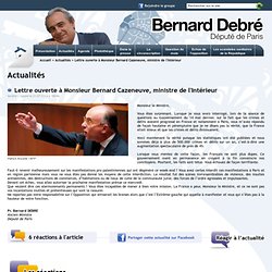 Bernard Debré - Député de Paris