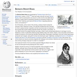 Berners Street Hoax