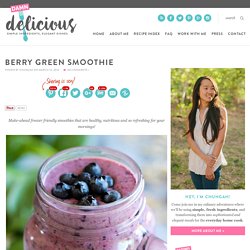 Berry Green Smoothie