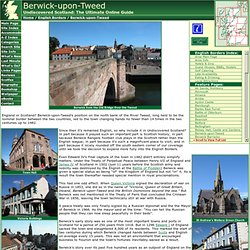 Berwick-upon-Tweed Feature Page on Undiscovered Scotland