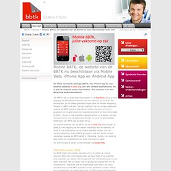 Mobile BBTK, de website van de BBTK nu ook beschikbaar voor alle smartphones