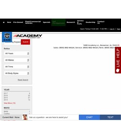 Buy Used Cars in Alabama - Academy CDJR
