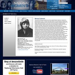 Bessie Coleman - National Womens Hall of Fame