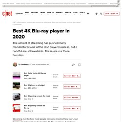 Best 4K Blu-ray player in 2020