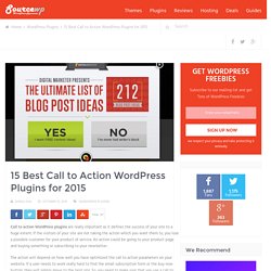 13 Best Call to Action WordPress Plugins for 2015