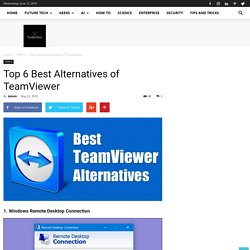 Top 6 Best Alternatives of TeamViewer