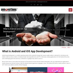 Best Android app and iOS App Development in Noida