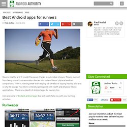 Best Android apps for runners
