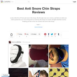 Best Anti Snore Chin Straps Reviews