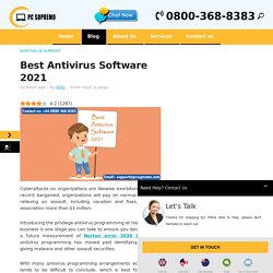 Best Antivirus Software 2021