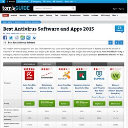 Best Antivirus Software for Mac 2015 - Tom's Guide