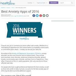 Best Anxiety Apps of 2016