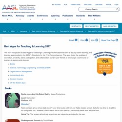 Best Apps for Teaching & Learning 2017