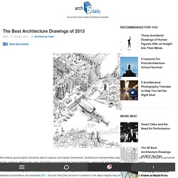 The Best Architecture Drawings of 2015